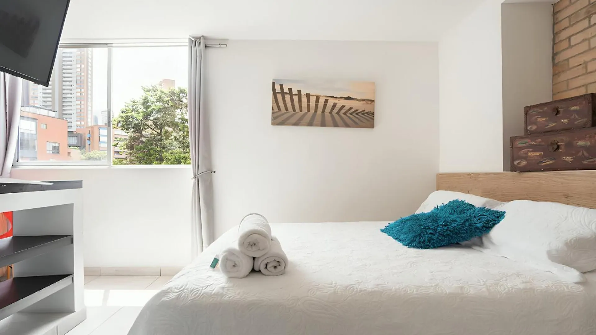 Loft Comodo Cerca De Vida Nocturna Y Malls Medellin Apartment